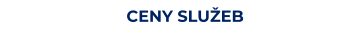 CENY SLUŽEB