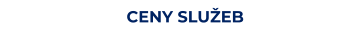 CENY SLUŽEB