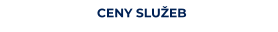 CENY SLUŽEB