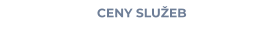 CENY SLUŽEB