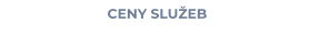 CENY SLUŽEB