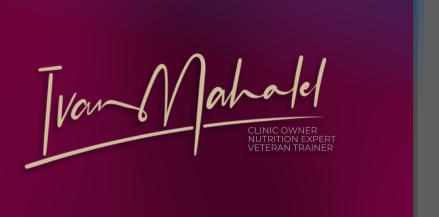 CLINIC OWNER NUTRITION EXPERT VETERAN TRAINER