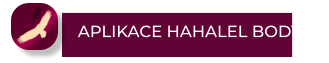 APLIKACE HAHALEL BODY